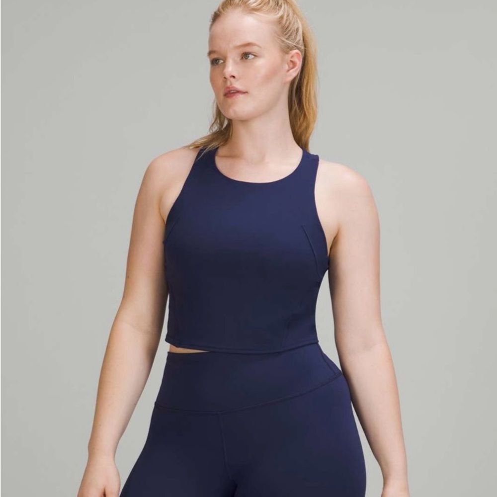 Lululemon Invigorate Training Tank Top 6 Night Sea